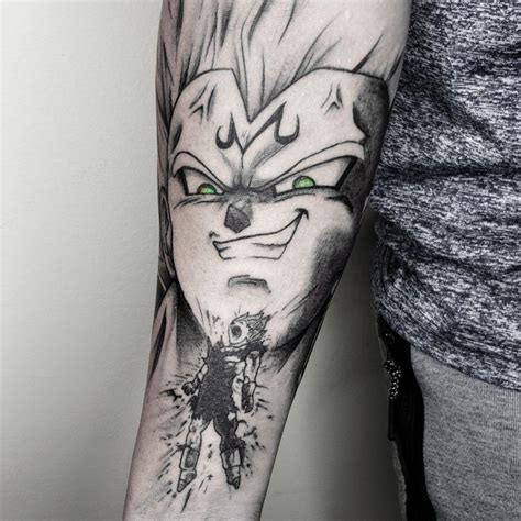 tatuajes vegeta|tatuajes de vegeta en blanco.